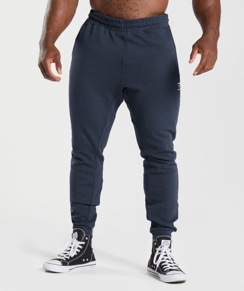 Men\'s Gymshark React Jogger Navy | CA A61N83